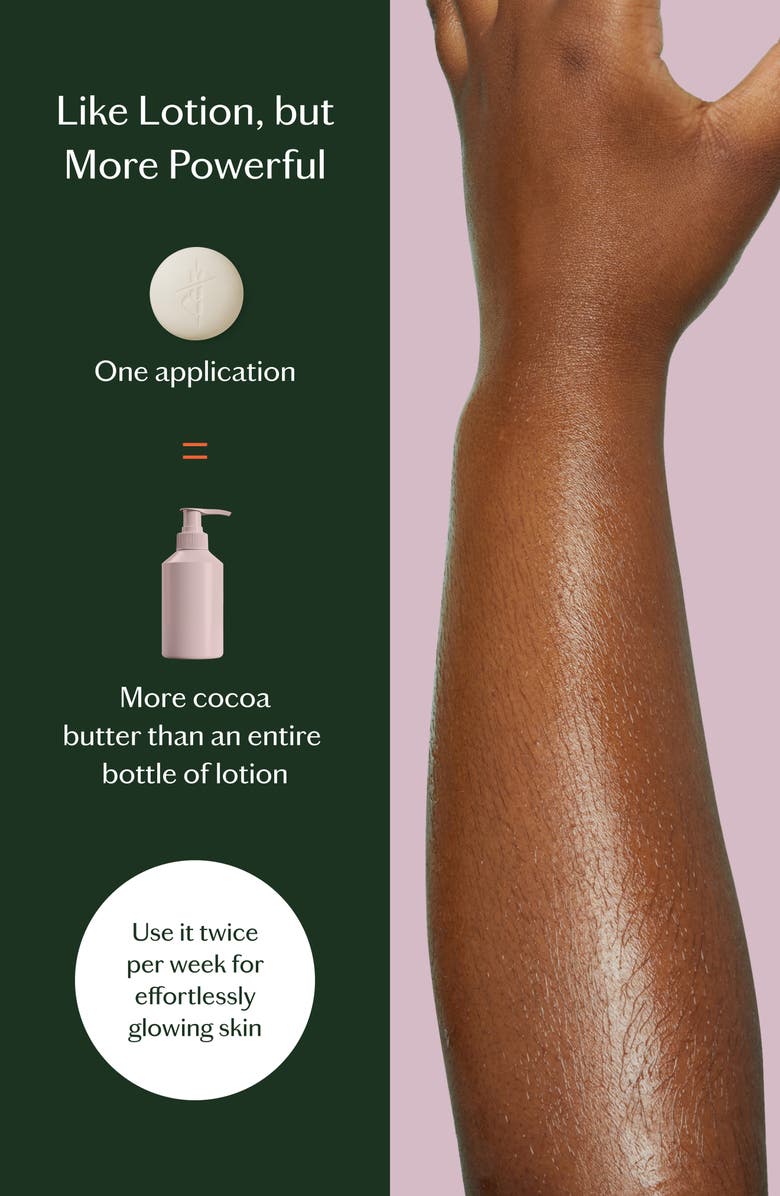 Kate McLeod Tangerine & Vanilla Body Stone Lotion Bar, Alternate, color,