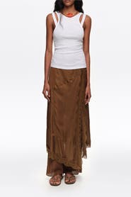 Bimba y Lola Textured Straight Skort