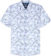 Robert Graham Bascobel Knit Short Sleeve Button-Up Shirt