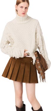 maje Wool-blend sweater