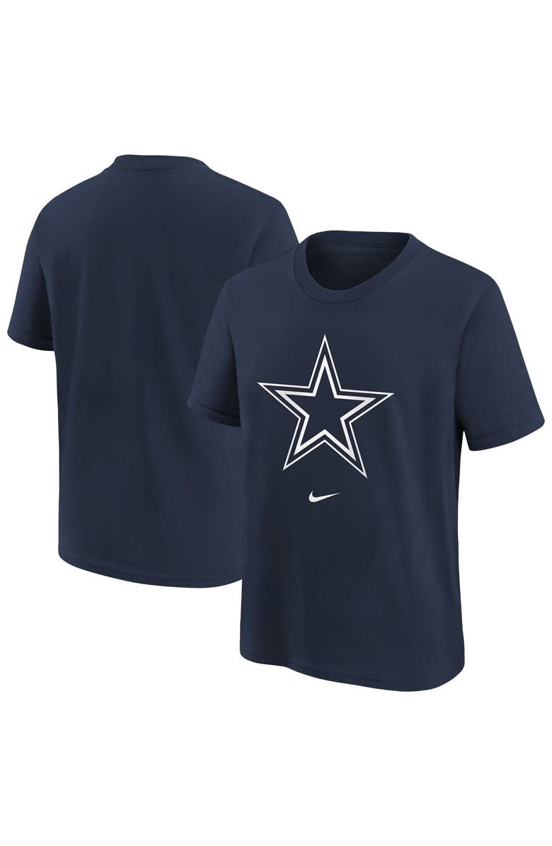Nike Youth Nike Navy Dallas Cowboys Primary Logo Legend T-Shirt, Alternate, color, Navy