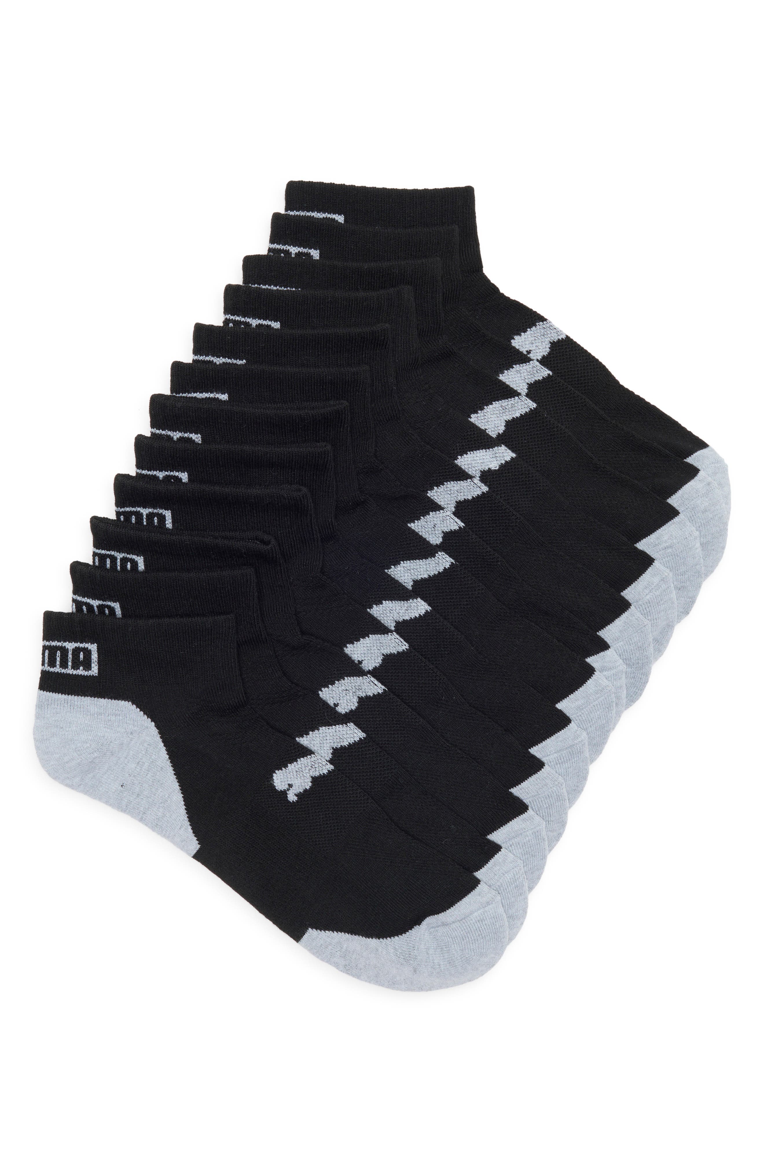 6-Pack Terry Quarter Length Socks