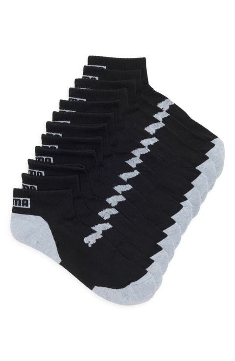 6-Pack Terry Quarter Length Socks