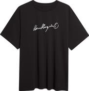 MM6 Maison Margiela Overdyed Logo Graphic T-Shirt