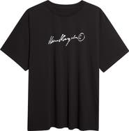 MM6 Maison Margiela Overdyed Logo Graphic T-Shirt