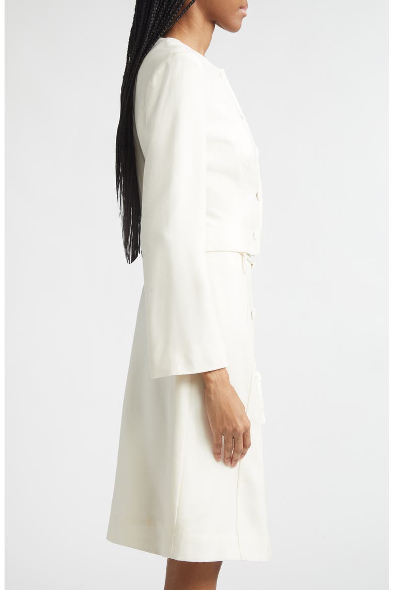 Elspeth Wool Jacket, Alternate, color, CREAM