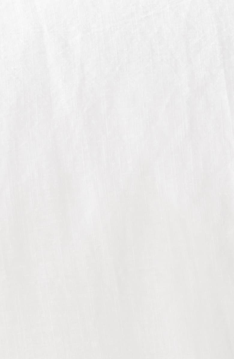 Treasure & Bond Relaxed Cotton & Linen Duvet Cover, Alternate, color, White