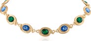 JARDIN Crystal Baroque Link Collar Necklace