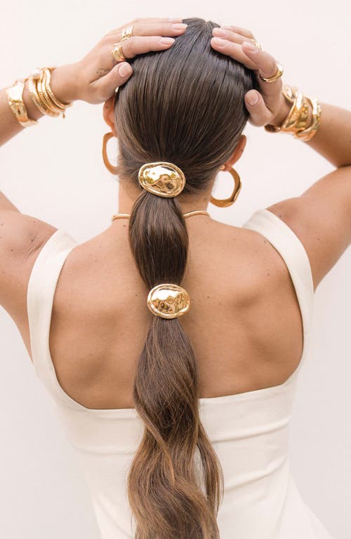 Ettika Noble Nugget Hair Pin In Gold