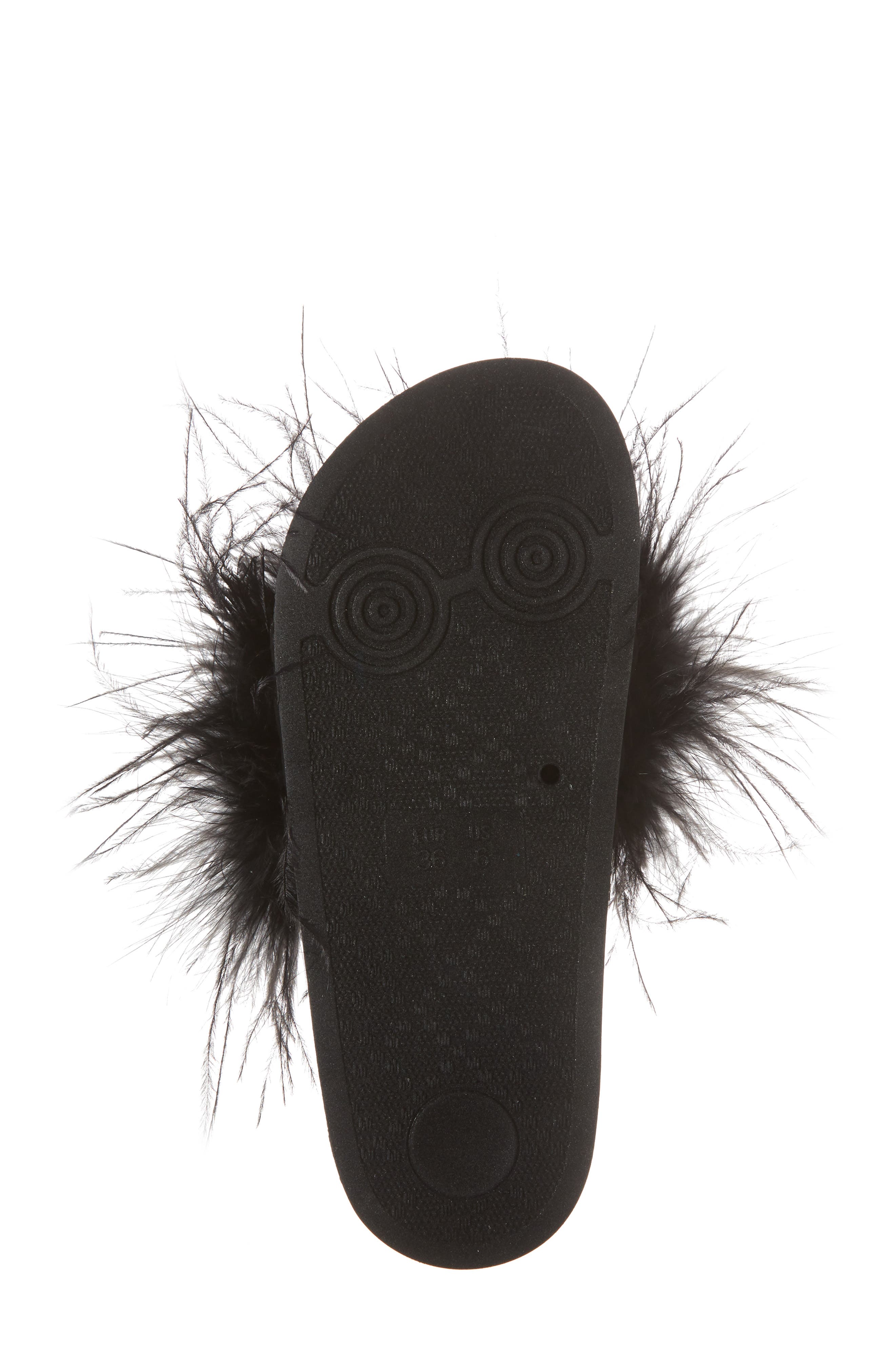 Seychelles In Your Cap Feather Slide Sandal, Alternate, color, 