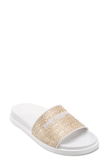 Karl Lagerfeld Paris Hazlet Slide Sandal