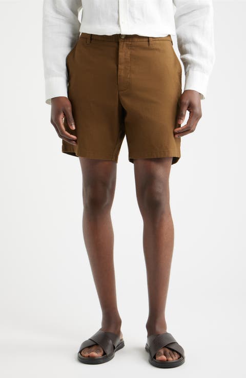 Stretch Cotton Chino Shorts
