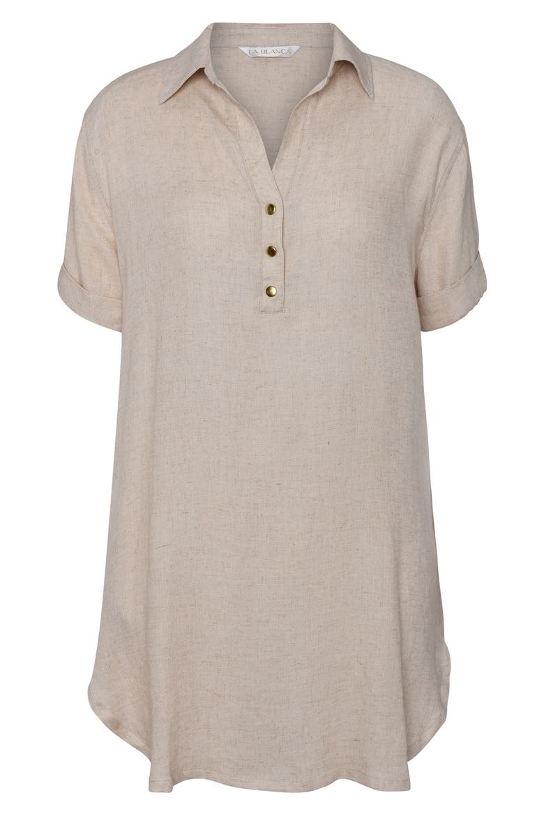 Delphine Cover-Up Shift, Alternate, color, TAUPE