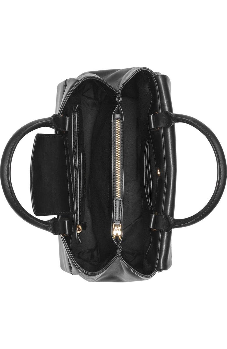 KARL LAGERFELD PARIS Liana Satchel, Alternate, color, Black