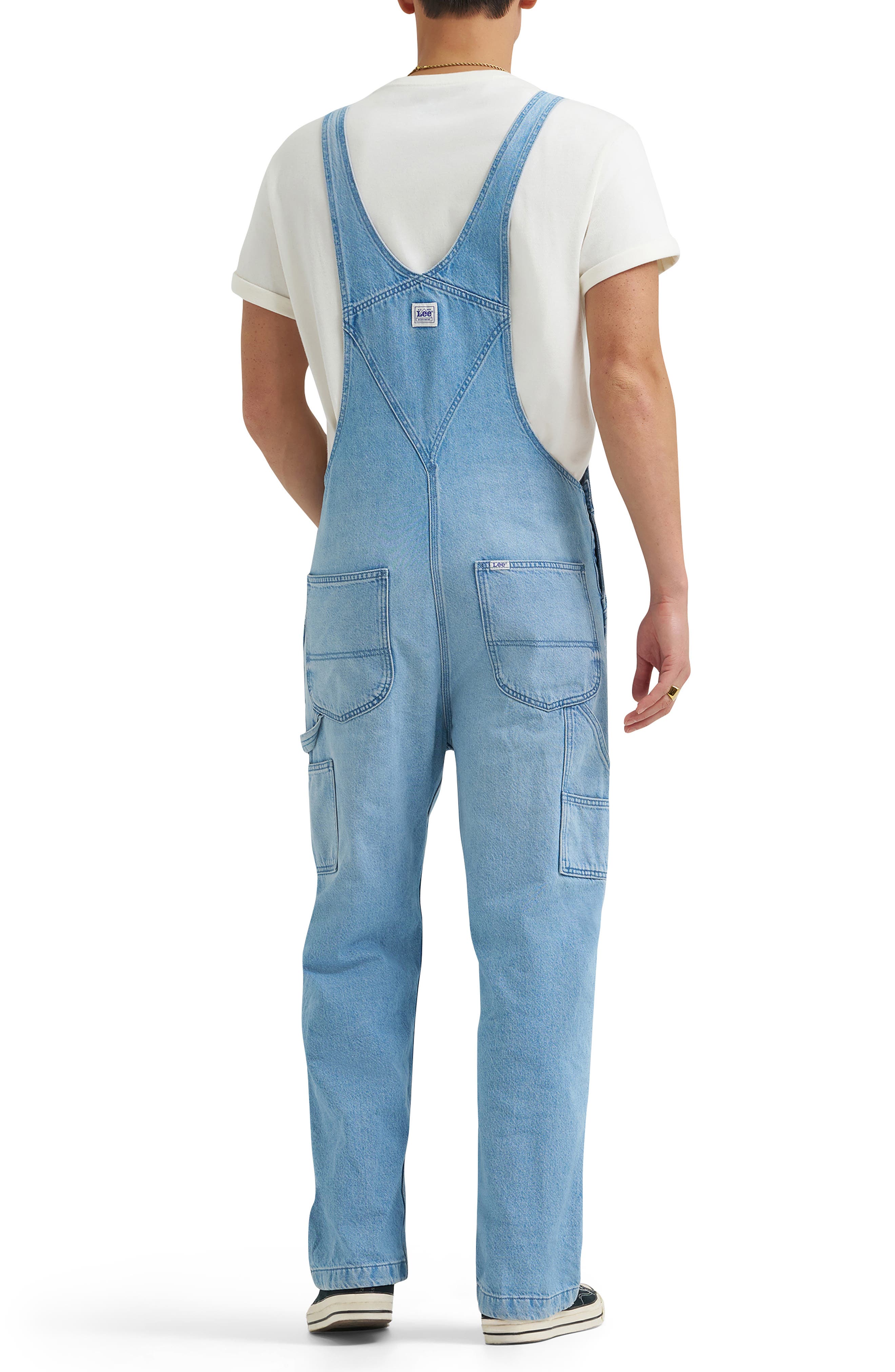 Cotton Denim Bib Overalls - image 2