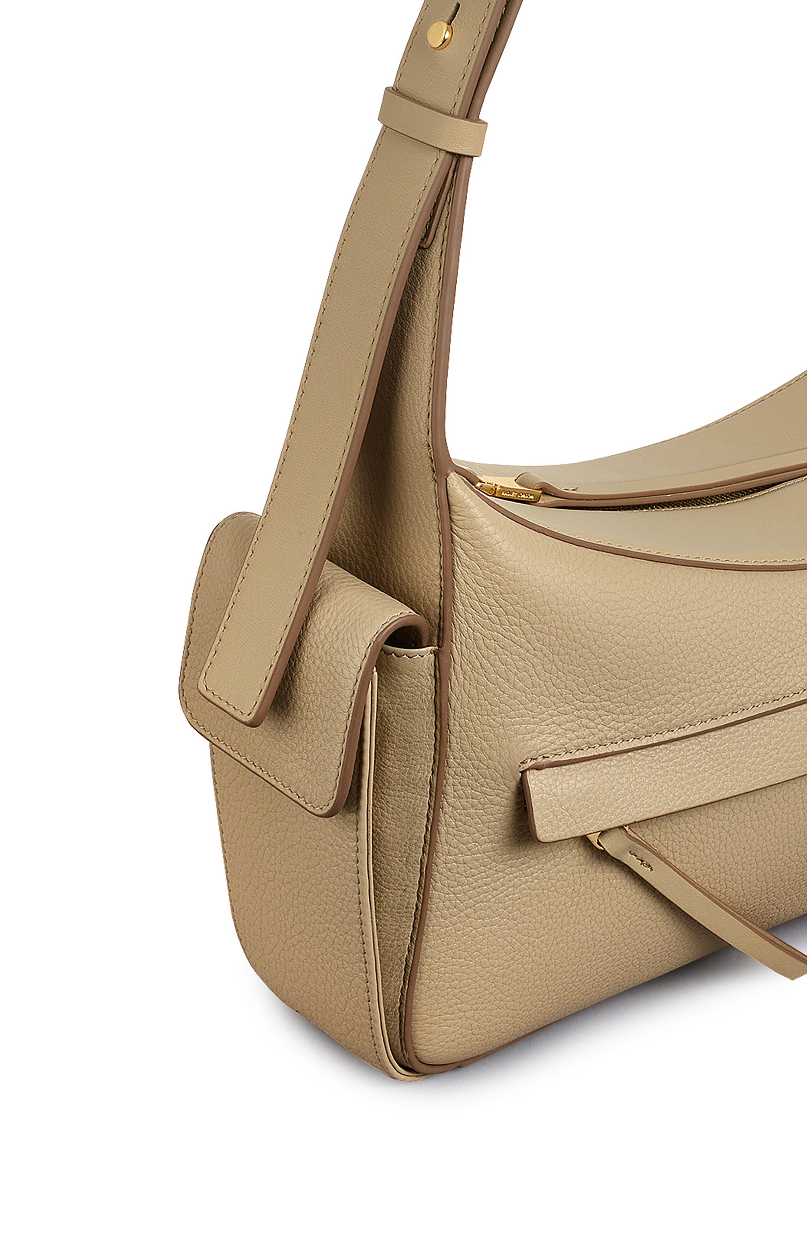 Radley The Fitzrovia Small Ziptop Shoulder Bag, Alternate, color, Stone