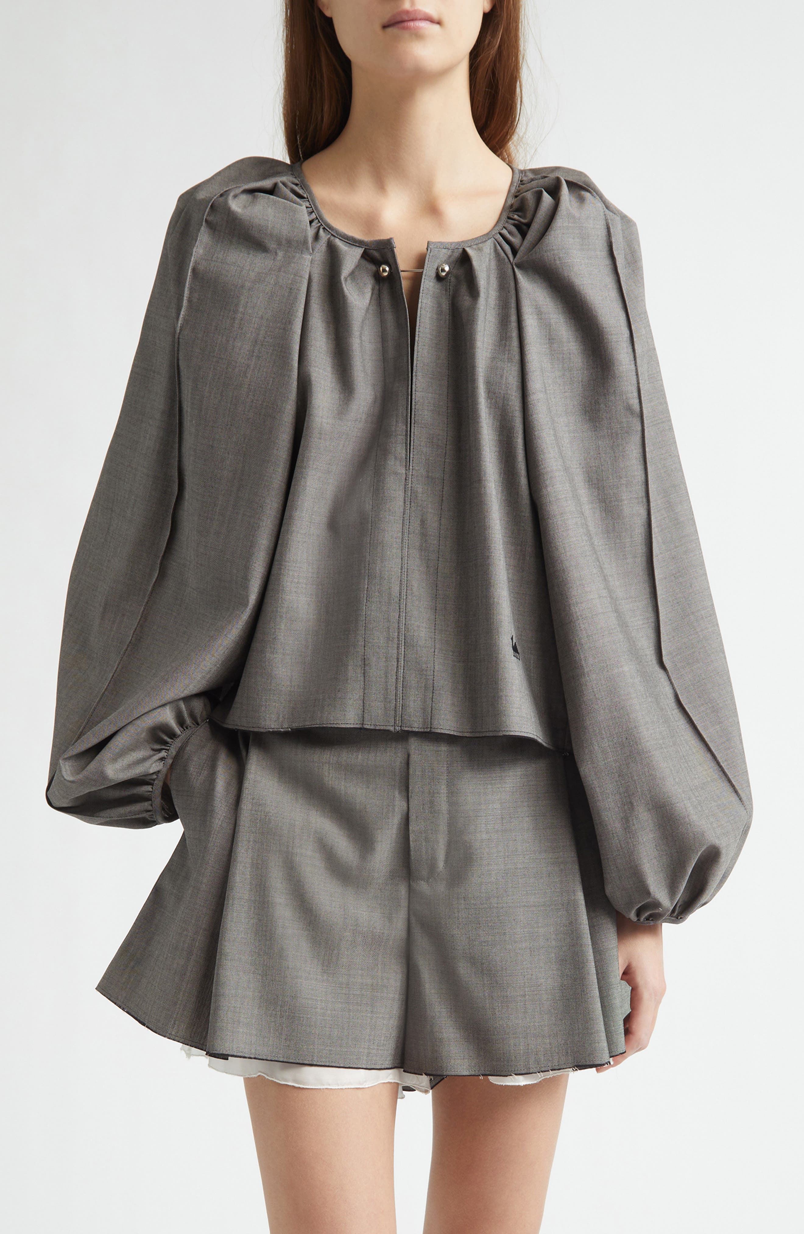 Grand Bazaar Mini Virgin Wool Blend Top