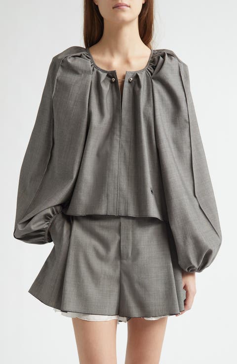 Grand Bazaar Mini Virgin Wool Blend Top