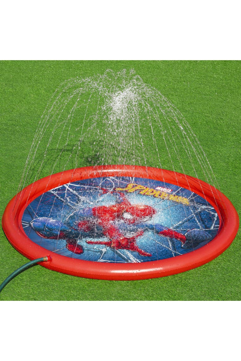 Splash Pad Spider Man Inflatable Sprinkler, Alternate, color, Multicolored