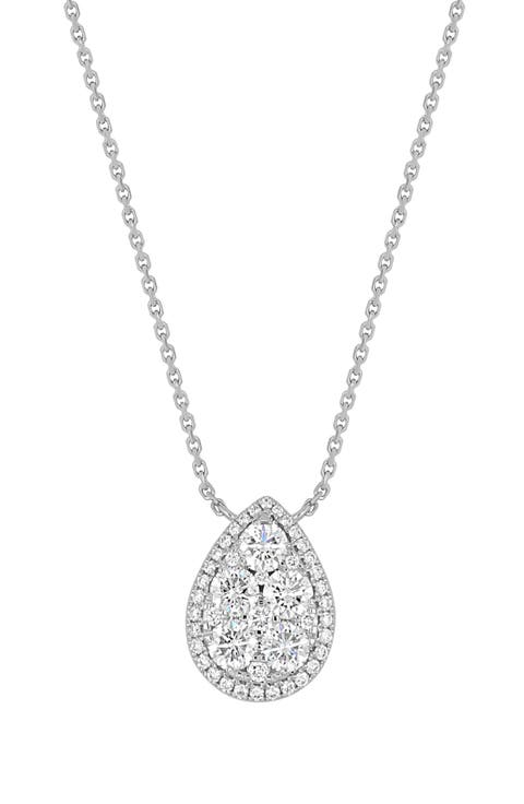 Audrey Diamond Pendant Necklace