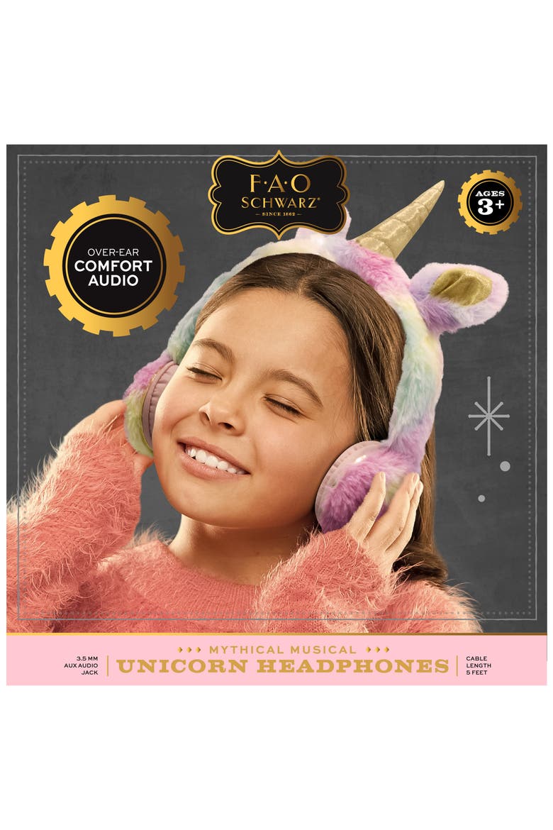 Plush Covered Headphones, Alternate, color, RED