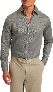 Ted Baker Jozef Print Cotton Button-Up Shirt