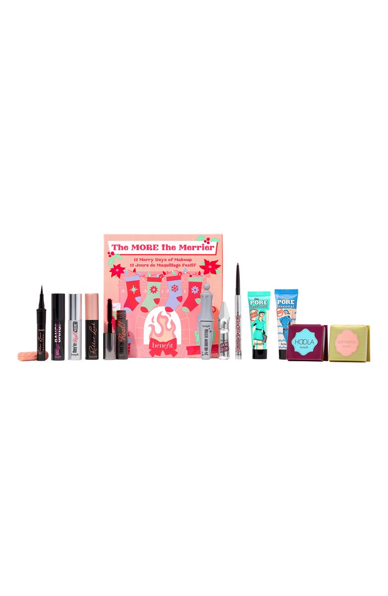 Benefit Cosmetics Benefit The More the Merrier 12 Merry Days of Makeup Set, Alternate, color, 