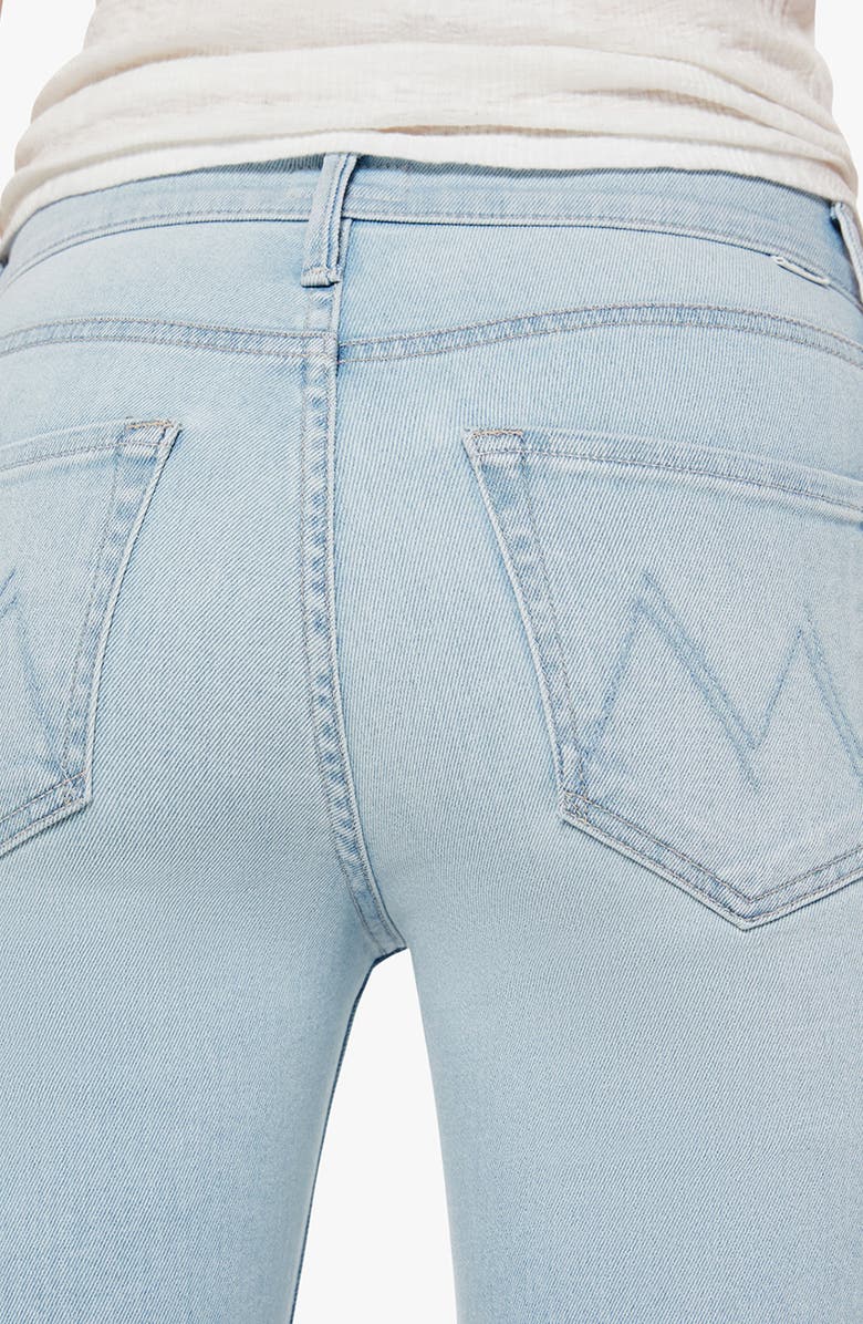 MOTHER The Dazzler Crop Jeans, Alternate, color, Pretty Please