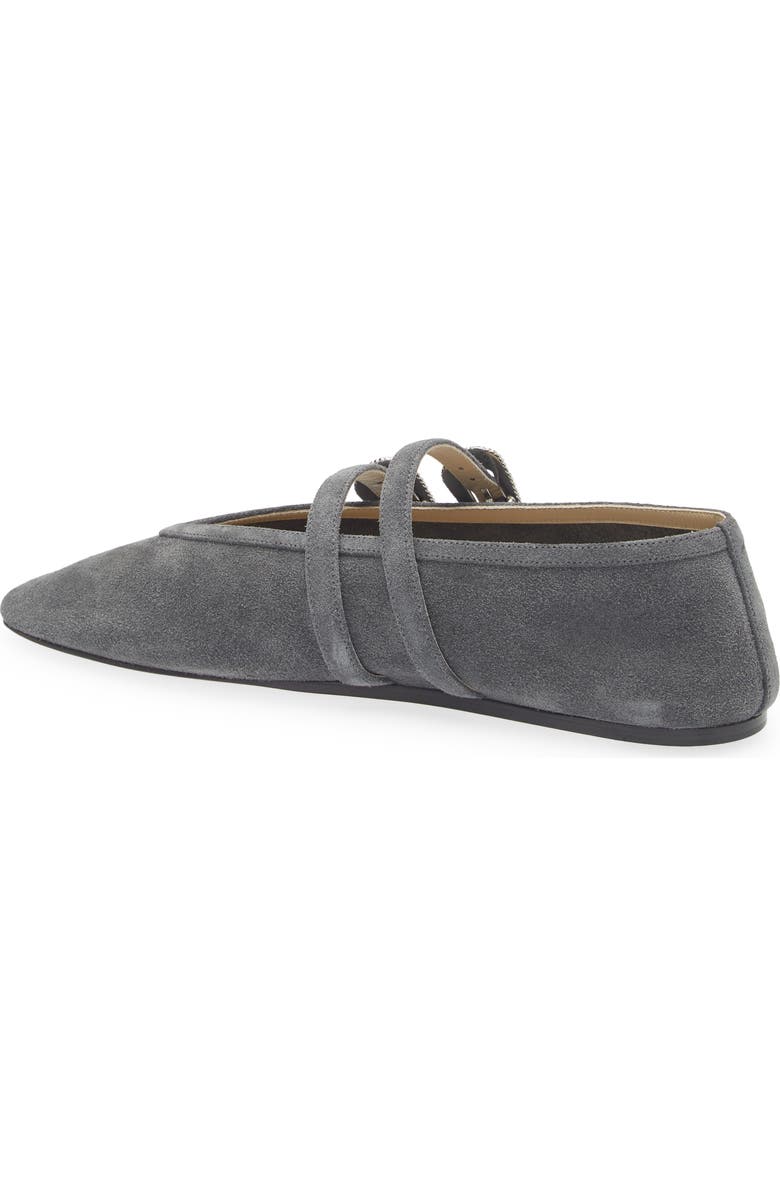 Le Monde Beryl Claudia Ballet Flat, Alternate, color, Anthracite