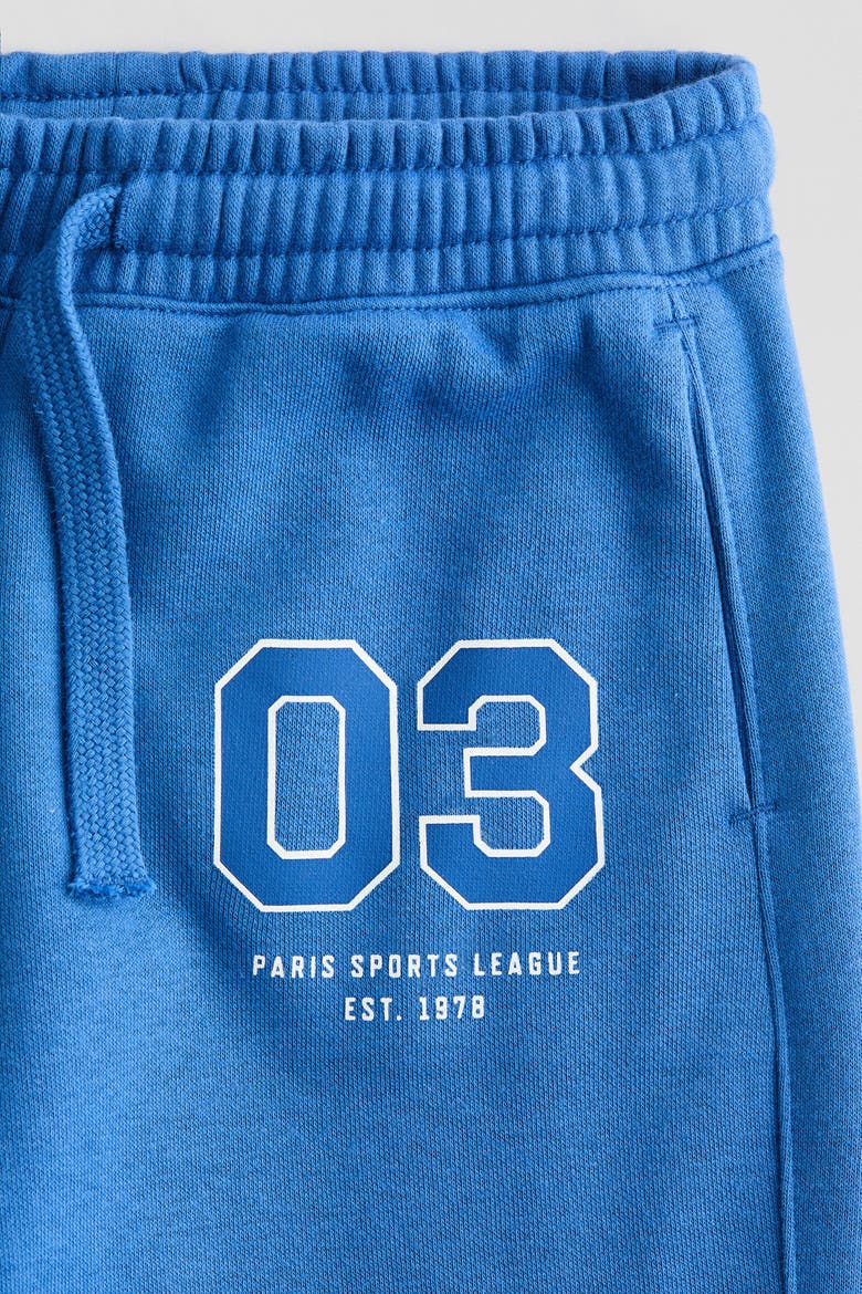 Embroidery-detail Joggers, Alternate, color, Blue