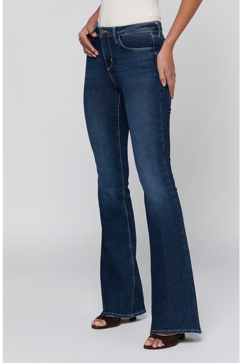Marty High Waist Flare Jeans, Alternate, color, VANCOUVER