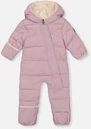Deux par Deux Girl Cloud PrimaLoft Car Seat One Piece Snowsuit