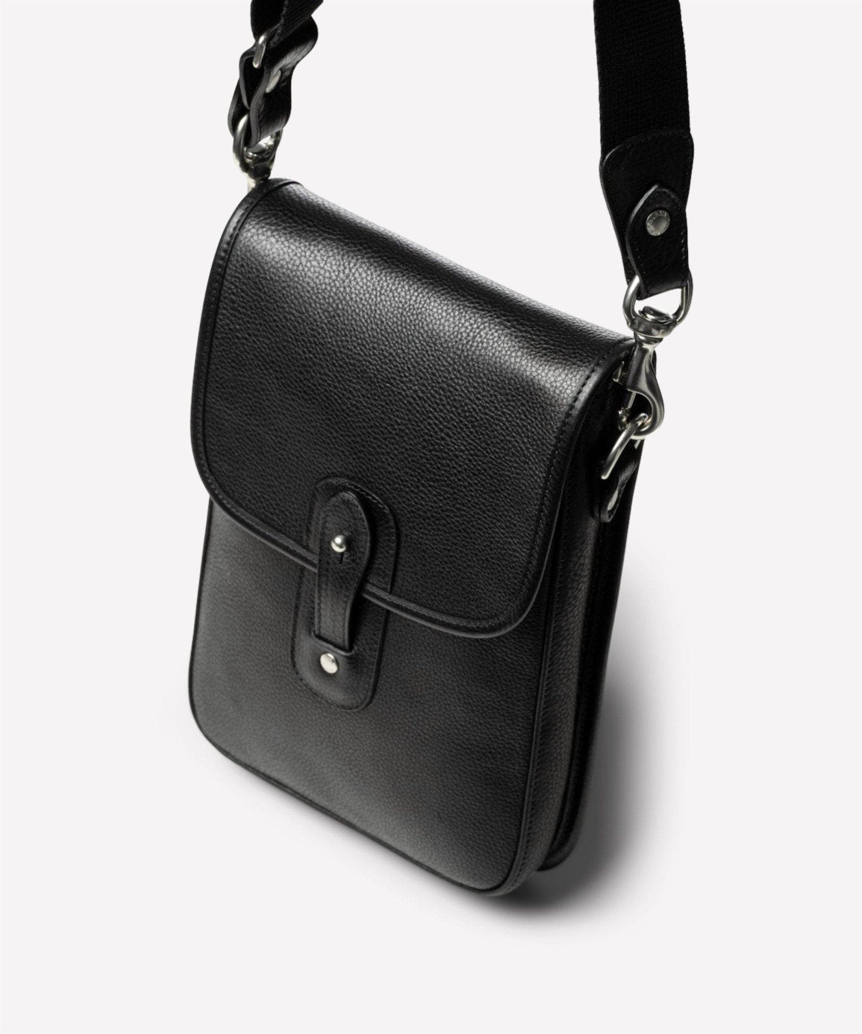 Ghurka Harlow III No. 205, Alternate, color, Vintage Black Leather