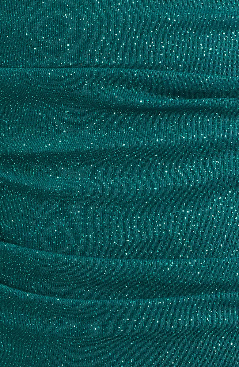 Jump Apparel Metallic Sash Detail Minidress, Alternate, color, Hunter