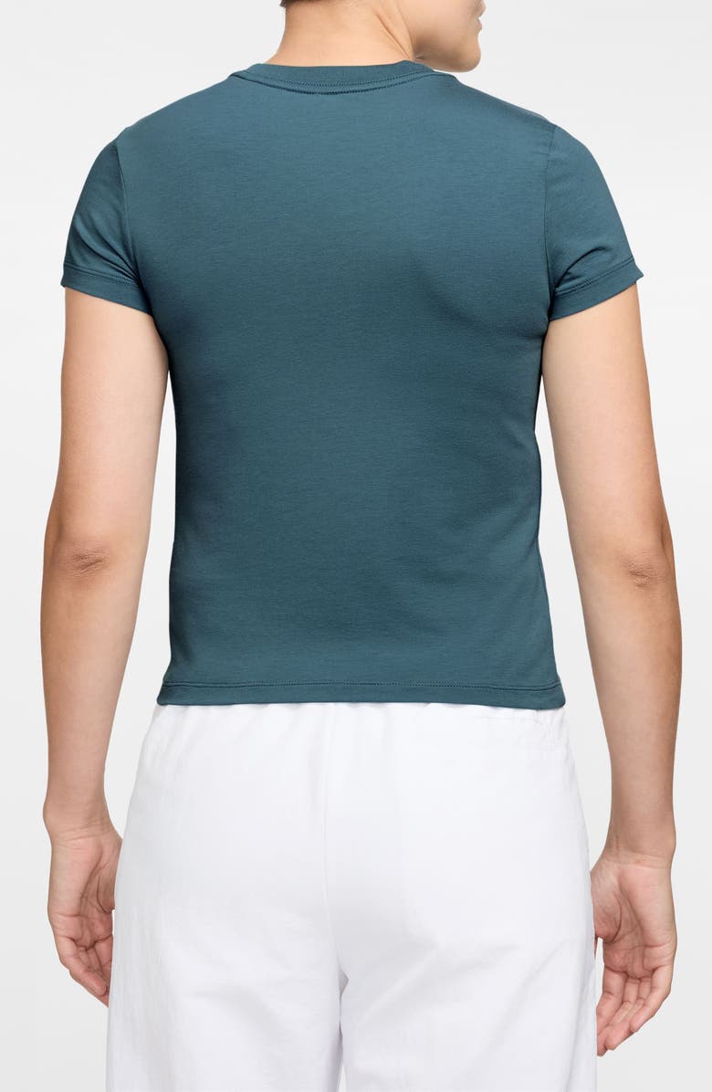 Nike Sportswear Club Chill Knit Mod Crop T-Shirt, Alternate, color, 