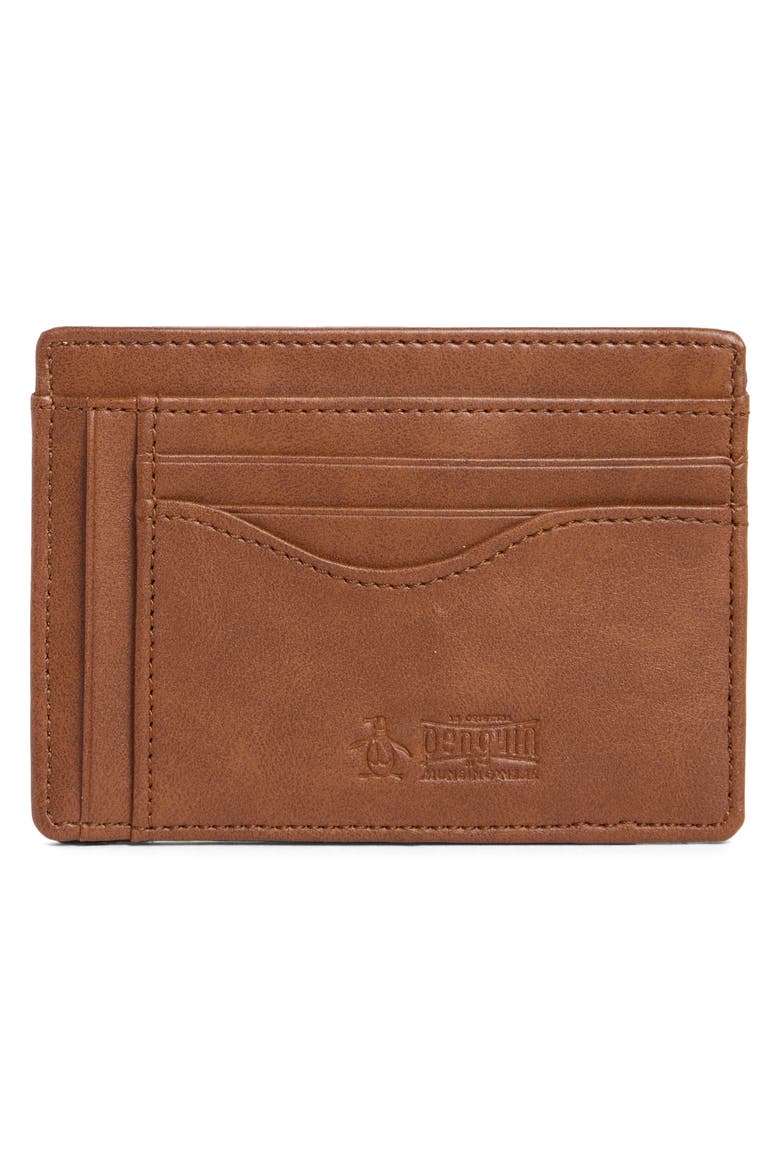 Logo Patch Card Case, Alternate, color, TAN