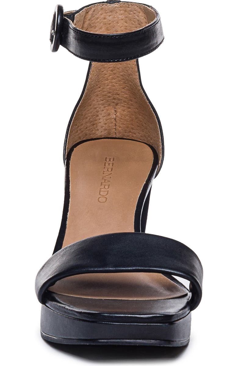 Bernardo Footwear Carla Square Toed Ankle Strap Sandal, Alternate, color,