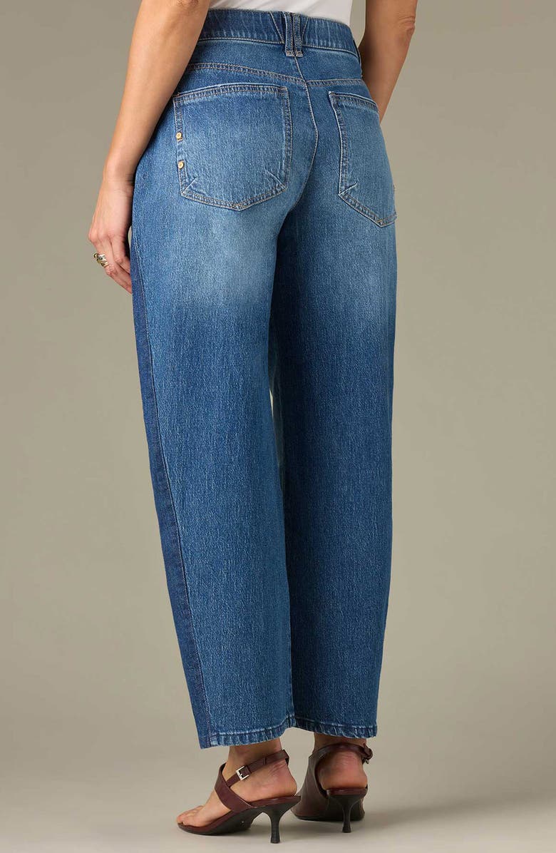 Wit & Wisdom High Waist Barrel Jeans, Alternate, color, Blue