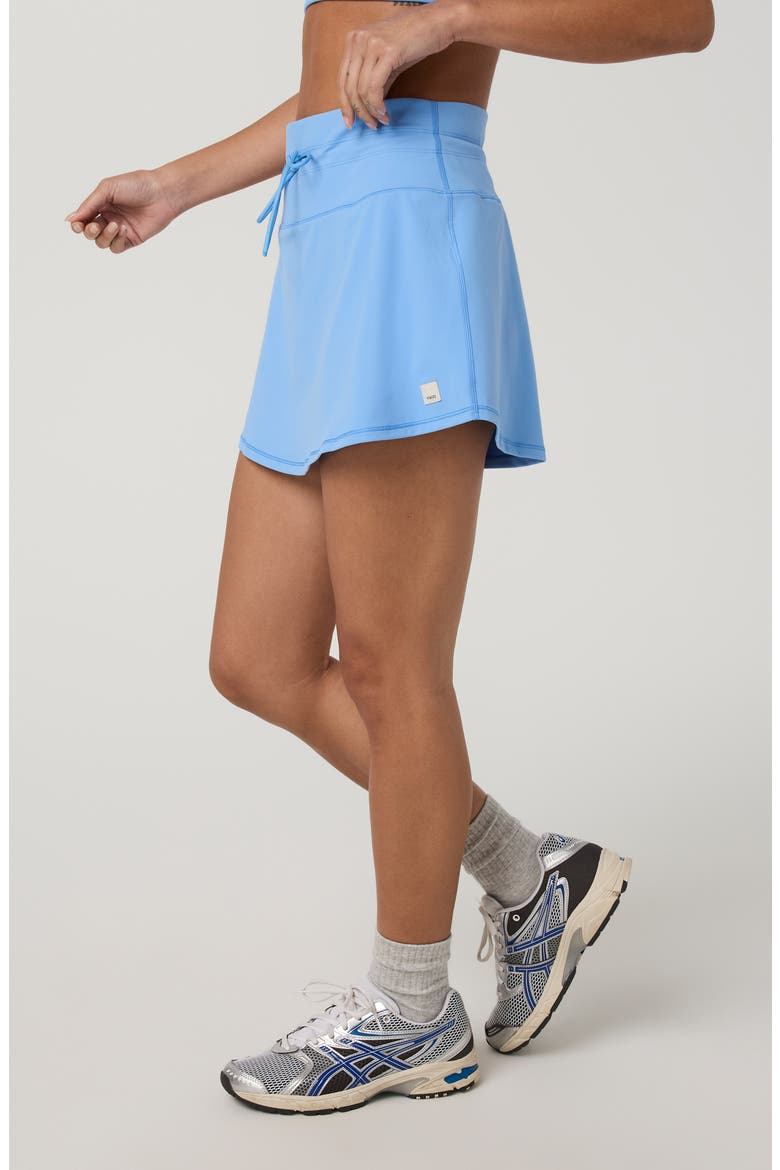 Daily Drawstring Skirt, Alternate, color, OASIS BLUE