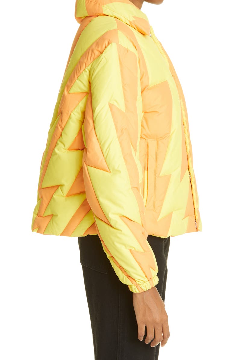 ERL Unisex Lightning Quilted Down Puffer Jacket, Alternate, color,