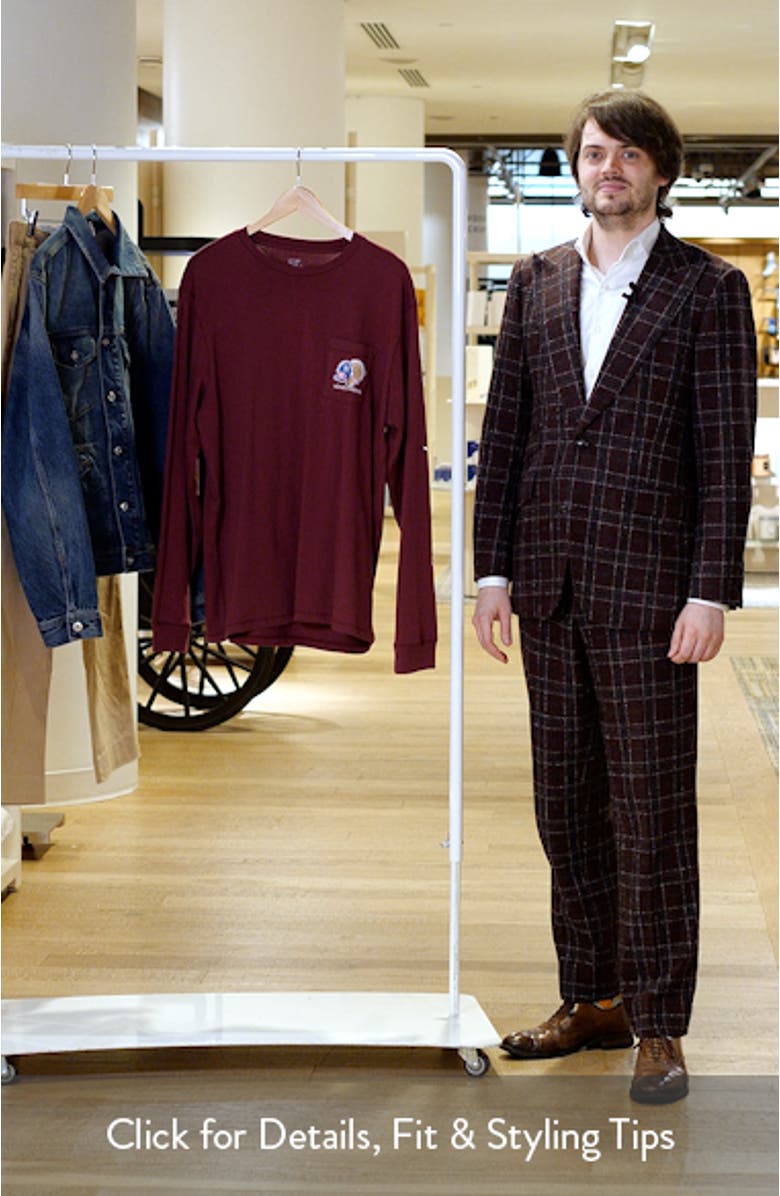 Football Turkey Long Sleeve Cotton Graphic T-Shirt, sales video thumbnail