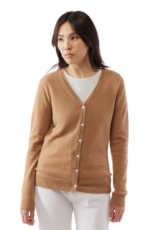 Essential Cashmere V-Neck Cardigan