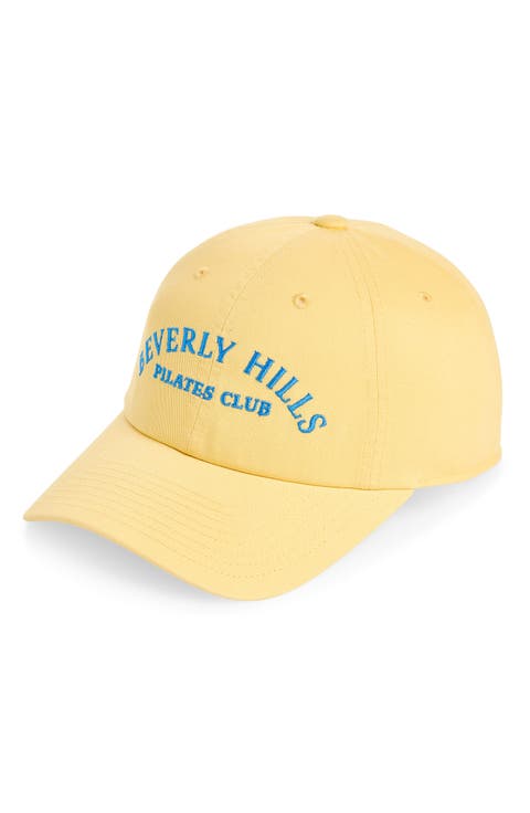 Beverly Hills Pilates Club Cotton Twill Baseball Cap