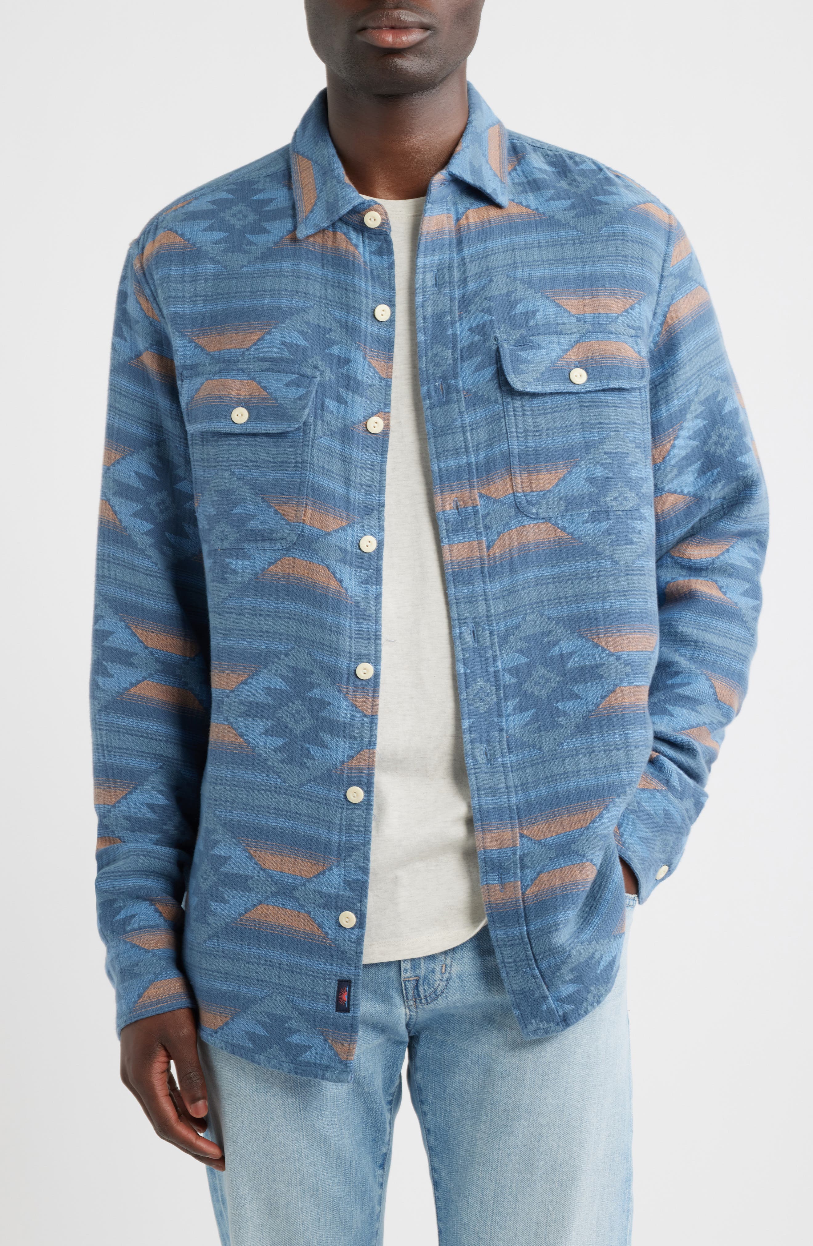 x Doug Good Feather Canyon Organic Cotton Overshirt
