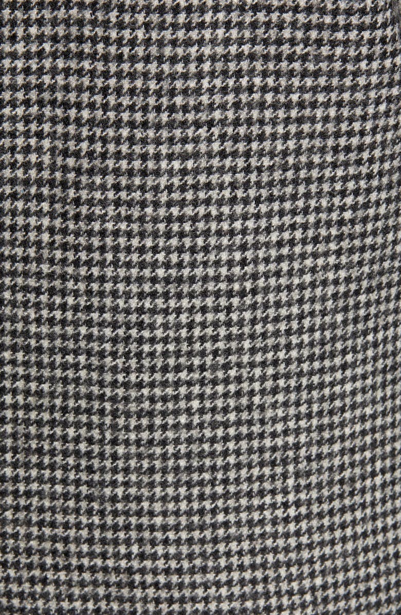 AllSaints Astrid Puppytooth Check Double Breasted Wool Blend Blazer, Alternate, color, 