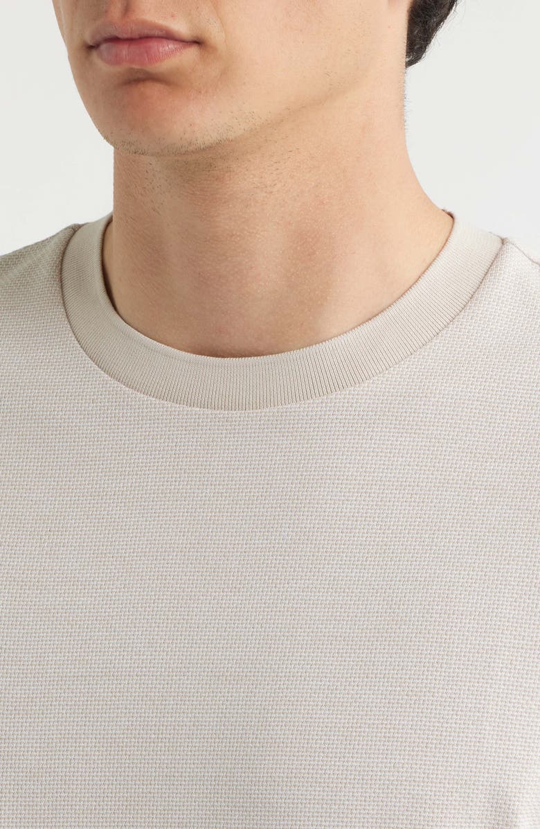 BOSS H-Thompson Cotton Piqué T-Shirt, Alternate, color, Open Beige