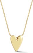 CHLOE AND MADISON Heart Pendant Necklace