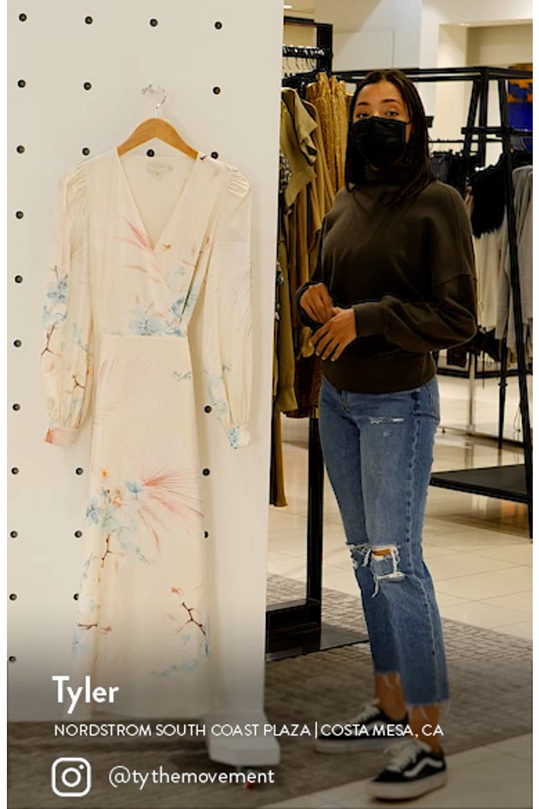 Floral Long Sleeve Maxi Dress video