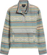 Pendleton Double Soft Half Snap Top