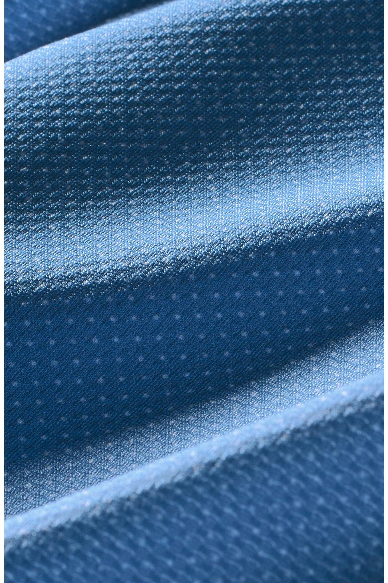 Halyard Classic Fit Microdot Short Sleeve Performance Button-Up Shirt, Alternate, color, COASTAL WAVE TONAL MICRO